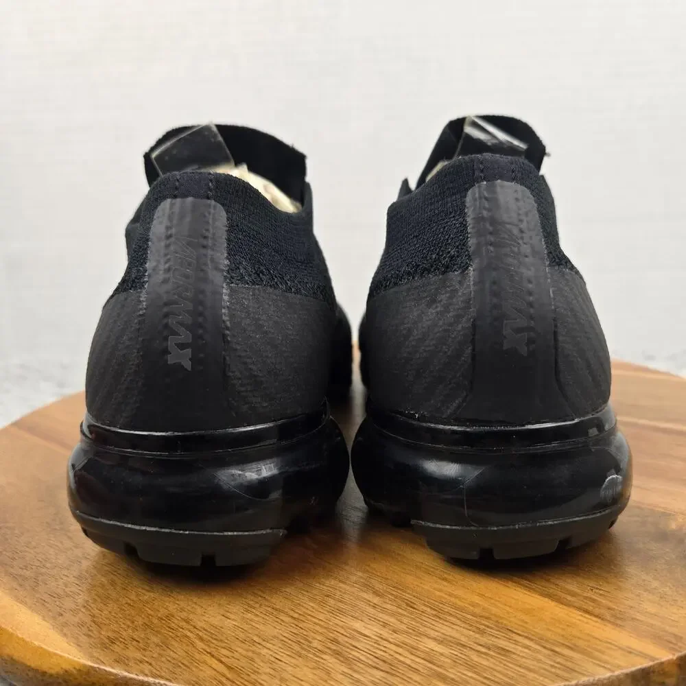 Nike Women 8 Air Vapormax Moc Triple Black Gym Daily Casual Sneaker AA4155-004